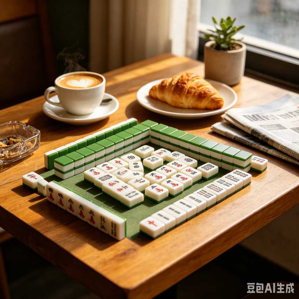 bright color mahjong tiles